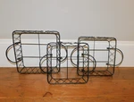 Lot 3 Temptations Wire Wrought Iron Basket Trivet Holder 8,9,10IN Casserole Dish. Fixed Price $17.24.