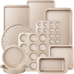 10-PIECE Baking Pans Set, Bakeware Sets Nonstick, For Oven Cooking. Fixed Price $55.49.