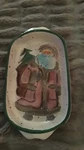 Vietri Santa Rectangle Baking Dish With Handles-nwot-old St. Nick Collection?. Fixed Price $70.00.