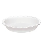 Emile Henry Made France 9 Inch Pie Dish, White. Fixed Price $66.31.
