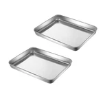 Hytk Extra Small Baking Sheet Pans 9.3 6.9 Inch, Silver. Fixed Price $23.95.