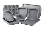 Farberware 10PC Nonstick Bakeware Set Steel Baking Pans Oven Dishwasher Safe. Fixed Price $30.99.