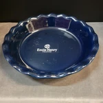 Emile Henry French Ceramic Ruffled Pie Dish. Fixed Price $32.99.