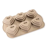 Nordic Ware Tiered Heart Cakelet Pan. Fixed Price $46.00.