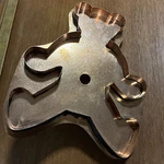 Martha Stewart For Nordstrom Vintage Copper Cookie Cutter Teddy Bear 7-INCH Xmas. Fixed Price $45.00.