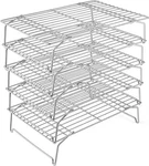 Cooling Rack, 5-TIER Stainless Steel Stackable Baking Cooking Racks For. Fixed Price $36.08.