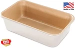 Nordic Ware Naturals Aluminum Nonstick 1.5 Pound Loaf Pan Silver. Fixed Price $26.99.