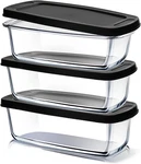 Eatex Glass Bread Pans For Homemade Baking, 1.9 Quart Deep Rectangular. Fixed Price $35.88.