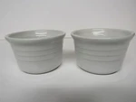 Of White Le Creuset Stoneware Ramekins 14-28 Ships Free. Fixed Price $22.50.