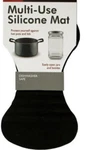 Handy Helpers Silicone Potholder Mat Black Set 2 Dishwasher Safe Multi-use. Fixed Price $20.00.