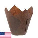 Royal Brown Tulip Style Baking Cups - Medium 200 Count Elegant Cupcake Liner. Fixed Price $28.47.