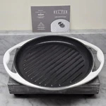 Bel Fer By Dwellsix 10" Enamaled Cast Iron Grill Pan Ltd. Edition, New W/out Box. Fixed Price $19.75.
