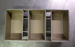 Bakers Mark Commercial Bakery Strap Loaf Pans 3" Deep. Fixed Price $24.99.