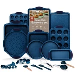 Bakkenmaster Kitchen Baking Pan Set - Nonstick Coating Carbon Steel. Fixed Price $89.64.