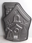 Gingerbread House Cookie Pan Baking Sheet 13" High X 9" Wide Good Nonstick. Fixed Price $11.95.