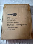 Betty Crocker 3-TIER Baking Rack With Large Sheets Kitchen Accessories. Fixed Price $24.99.