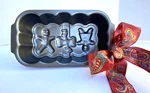 Nordic Ware Loaf Pan,gingerbread Girl & Boy Non Stick Great Gift For Baker. Fixed Price $12.74.