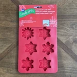 Wilton Silicone Snowflake Stack-n-melt Bark Candy Chocolate Mold #2115-3822. Fixed Price $7.66.