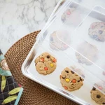 Nordic Ware Natural Aluminum Commercial Baker's Half Sheet With Lid. Fixed Price $31.87.