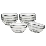 Luminarc Stackable Glass Bowls Set Of 6 Versatile For Prep Serving And Snacks. Fixed Price $21.09.