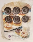 Wilton Non-stick Metal Mini Donut Doughnut Baking Pan Baked Goods Tray 12 Cavity. Fixed Price $11.24.