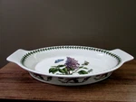 Portmeirion Botanic Garden Lilac 12.5" Large Oval Gratin Baking Dish-butterfly-. Fixed Price $36.00.