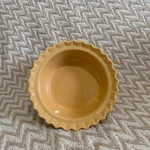 Vintage Chantal 1.5 Cup Individual Pie Dish Scalloped Edge Stoneware Yellow. Fixed Price $15.00.