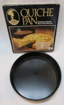 New Vintage Roshco Bakers Advantage Professional Nonstick Steel Quiche Pan Box. Fixed Price $30.00.