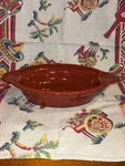 Paprika Small Individual Oval Casserole Baker Hlco. Fixed Price $19.95.