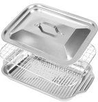 Best Small Baking Sheet With Wire Set 1 Pans Stainless Steel+. Fixed Price $35.99.