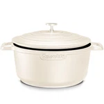 Insetfy Large Dutch Oven Pot With LID-7.5QT Cast Aluminum Two H.... Fixed Price $105.31.