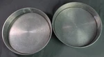 Vintage Mirro 1179M Round 9" X 1-1/2" Cake Pans W/ Removable Bottoms Set Of. Fixed Price $25.00.