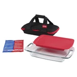 Pyrex 4PC Portables Easy Grab Baking Dish Set. Fixed Price $34.99.