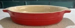 Le Creuset Oval Baking Dish 15-13 Red. Fixed Price $30.64.