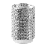 9'' Inch Round Tin Foil Pans Disposable Aluminum Freezer & Oven Safe For Baking. Fixed Price $57.71.