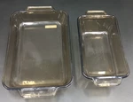 Anchor Overware 1031 1041 Baking Dishes 1.5QT And 2QT Amber. Fixed Price $33.99.