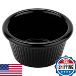 Get G.e.t. RM-387-BK 2 Oz. Fluted Ramekin Break Resistant Melamine Black Pack. Fixed Price $35.74.