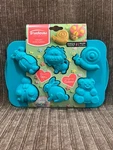 Trudeau Silicone Mold - 9 Cavity Animal Shapes Blue. Fixed Price $11.00.