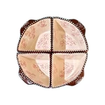 Temp-tations By Tara Red/white Floral Lace Set Dipping Dishes PPPHF792004. Fixed Price $8.99.