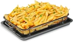 Bakken Swiss Air Fryer Tray, 2 In 1 Nonstick Crisper Basket W/elevated M. Fixed Price $23.99.