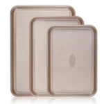 Pan Set 3 Cookie 0.6MM Diamond Texture Secret Baking. Fixed Price $59.99.