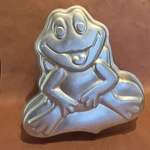 Wilton Frog Cake Pan Aluminum Vintage 1979 Model 502-1816 Animal Theme. Fixed Price $13.50.