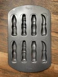 Wilton Creepy Halloween Finger Shaped 8 Cookie Pan Mold Non-stick. Fixed Price $15.00.