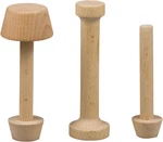 3PCS Tart Set, Portable Wooden Double Side Pie Pastry Dough Tamper,. Fixed Price $15.95.