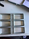 1991 Wilton 6- Pan Mini- Loaf Set 2105-9791 Made Indonesia. Fixed Price $17.50.