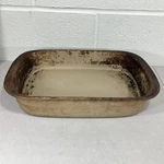 Pampered Chef 8.5"X13" Rectangular Baking Pan Dish, Family Heritage, Made Usa. Fixed Price $18.87.