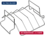 Burly Rib For Big Green Egg, Stainless Steel Bbq Racks Grilli. Fixed Price $28.58.