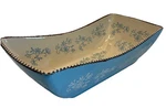 Temp-tations By Tara Blue Floral Lace Bakeware 3 Qt 15 X 7 Rectangular Dish. Fixed Price $29.99.