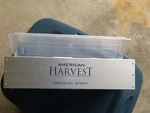 American Harvest Condiment Stainless Bar Holder Tray, New, 6 Plastic Trays. Fixed Price $23.99.