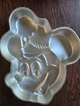 Vtg 1970S Wilton Mickey Mouse Cake Pan Band Leader Disney Aluminum Lg 515-302. Fixed Price $6.95.